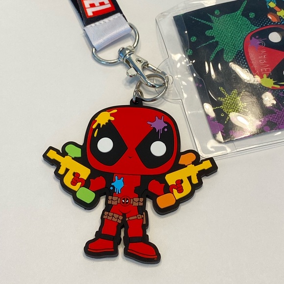 Funko Accessories Funko Marvel Paintball Deadpool Exclusive Lanyard